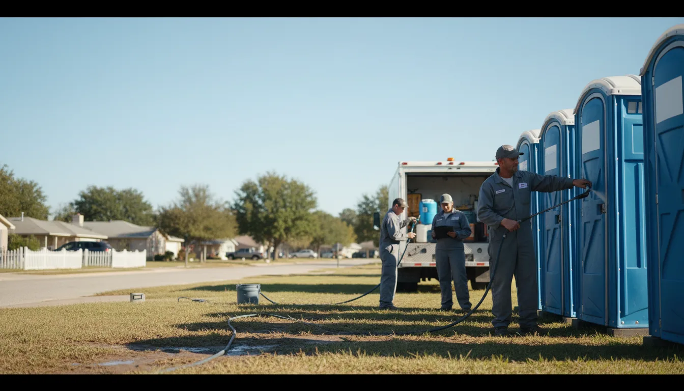 Long-Term Portable Toilet Rental in Chancellor, SD near me